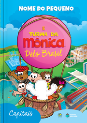 Capa do livro personalizado Capitais do Brasil