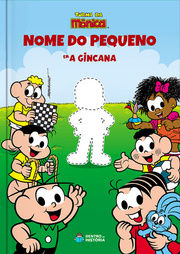 Capa do livro personalizado da Turma da Mônica - A Gincana