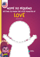 Capa do livro personalizado de Monstrinho do Amor