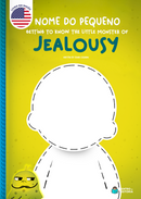 Capa do livro personalizado do Monstrinho do Ciúme