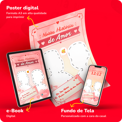 Capa do livro Nossa história de amor Capa do livro Nossa história de amor