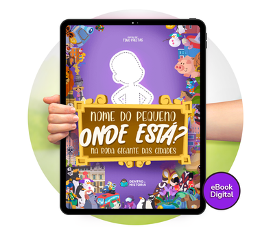 Cena do livro Personalizado do livro Roda-gigante das Cidades