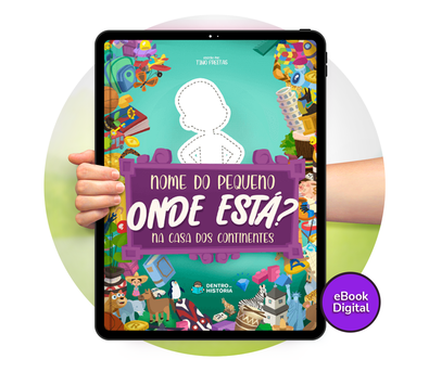 Cena do livro Personalizado do livro A Casa dos Continentes
