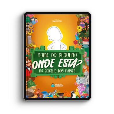 Capa do livro personalizado do Edifício dos Países
