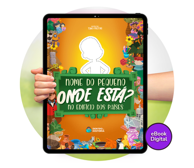 Cena do livro Personalizado do livro Edifício dos Países