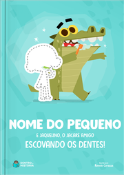 Capa do livro personalizado do Livro Original - Jaquelino