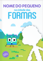 Capa do livro personalizado do Cidade das Formas