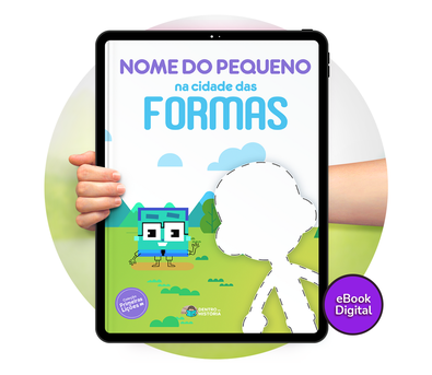 Cena do livro Personalizado do livro A Cidade das Formas