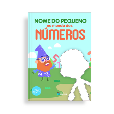 Capa do livro personalizado do Mundo dos Números