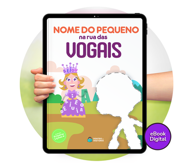 Cena do livro Personalizado do livro A Rua das Vogais