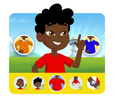 Personalização do protagonista na história personalizada do Patrulha Canina Personalização do protagonista na história personalizada do Patrulha Canina