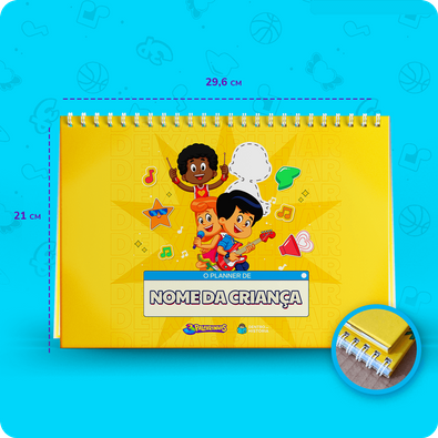 Capa do livro personalizado do Planner Personalizado 2026