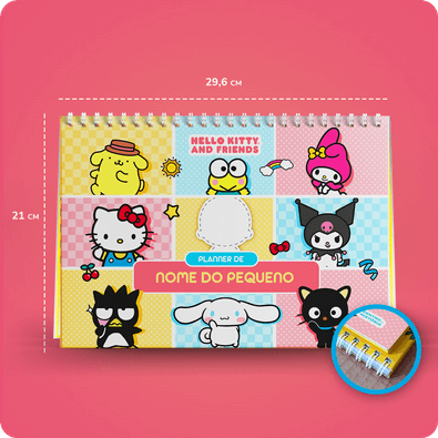 Capa do livro personalizado do Planner Personalizado 2026