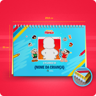 Capa do livro personalizado do Planner Personalizado 2026
