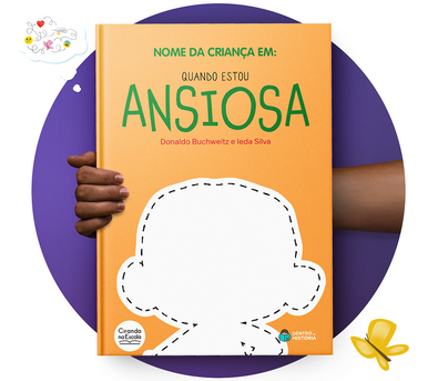Cena do livro Personalizado do livro Quando Estou Ansioso