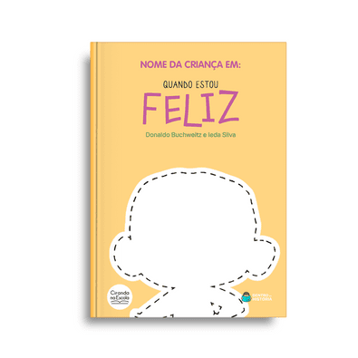 Capa do livro personalizado do Quando Estou Feliz