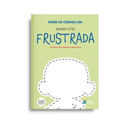 Capa do livro personalizado do Quando Estou Frustrado