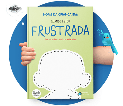 Cena do livro Personalizado do livro Quando Estou Frustrado