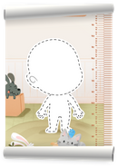 Capa do livro personalizado Régua de Crescimento Personalizada de Animais