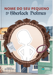 Capa do livro personalizado do Sherlock Holmes