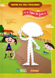 Capa do livro personalizado do O Show da Luna! - Brincando nas Alturas