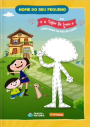Capa do livro personalizado do O Show da Luna! - Brincando de Faz de Conta