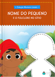 Capa do livro personalizado do Folclore no Sítio