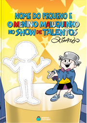Capa do livro personalizado do Show de Talentos