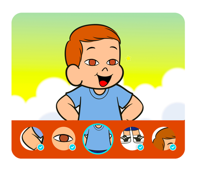 Personalização do protagonista na história personalizada do Turma da Mônica Personalização do protagonista na história personalizada do Turma da Mônica