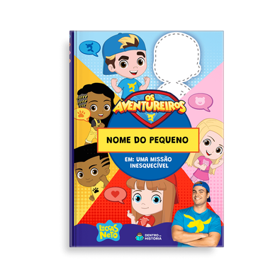 Capa do livro personalizado do Uma Missão Inesquecível