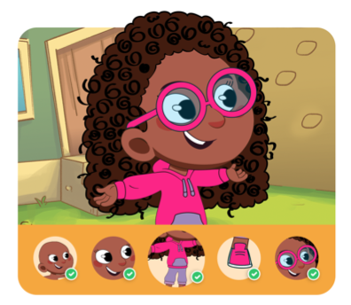 Personalização do protagonista na história personalizada do DSOP Personalização do protagonista na história personalizada do DSOP