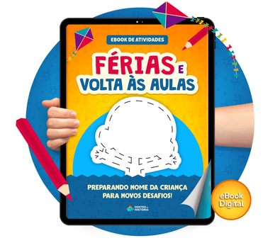 Cena do livro Personalizado do livro Férias e volta às aulas Cena do livro Personalizado do livro Férias e volta às aulas